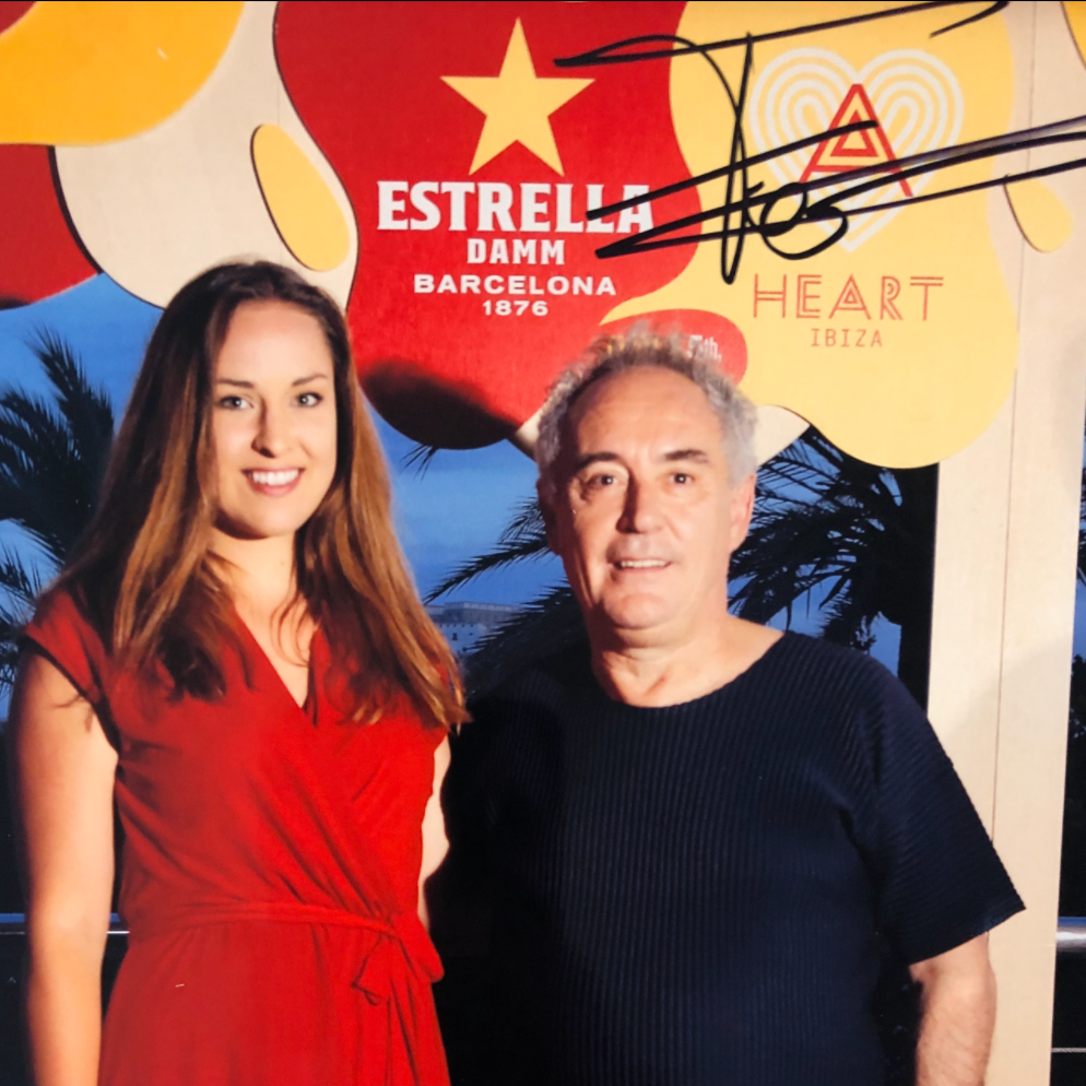 Evelyn martin and Ferran Adrià Estrella 