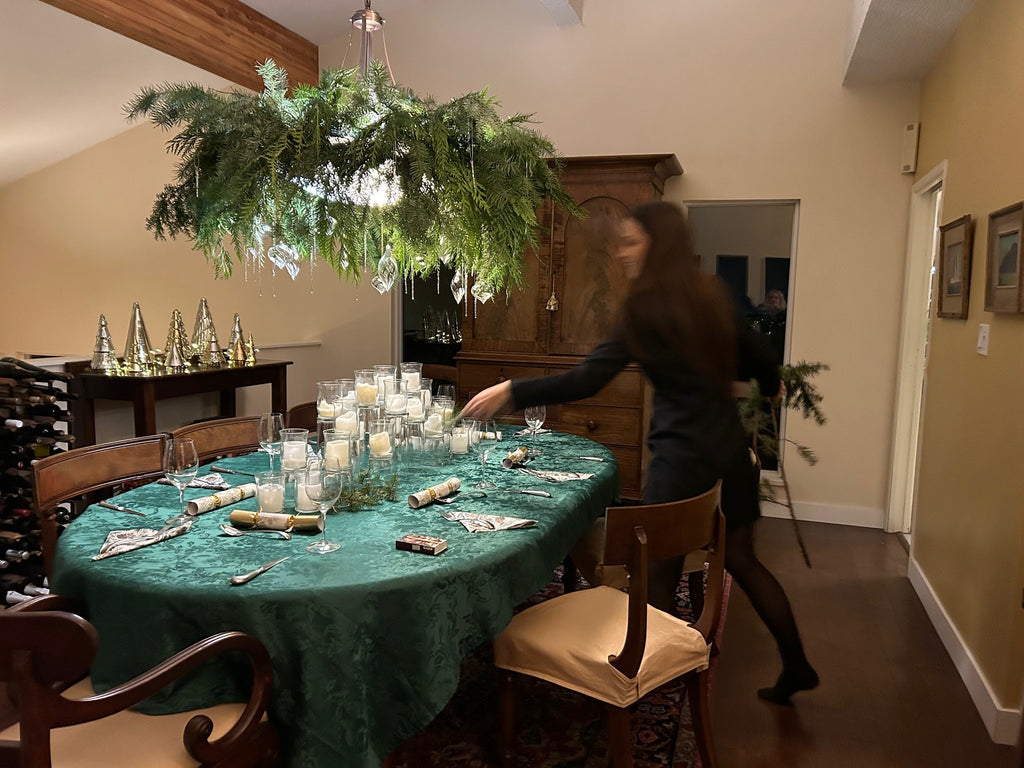 Fire Hazard Christmas Dinner Party