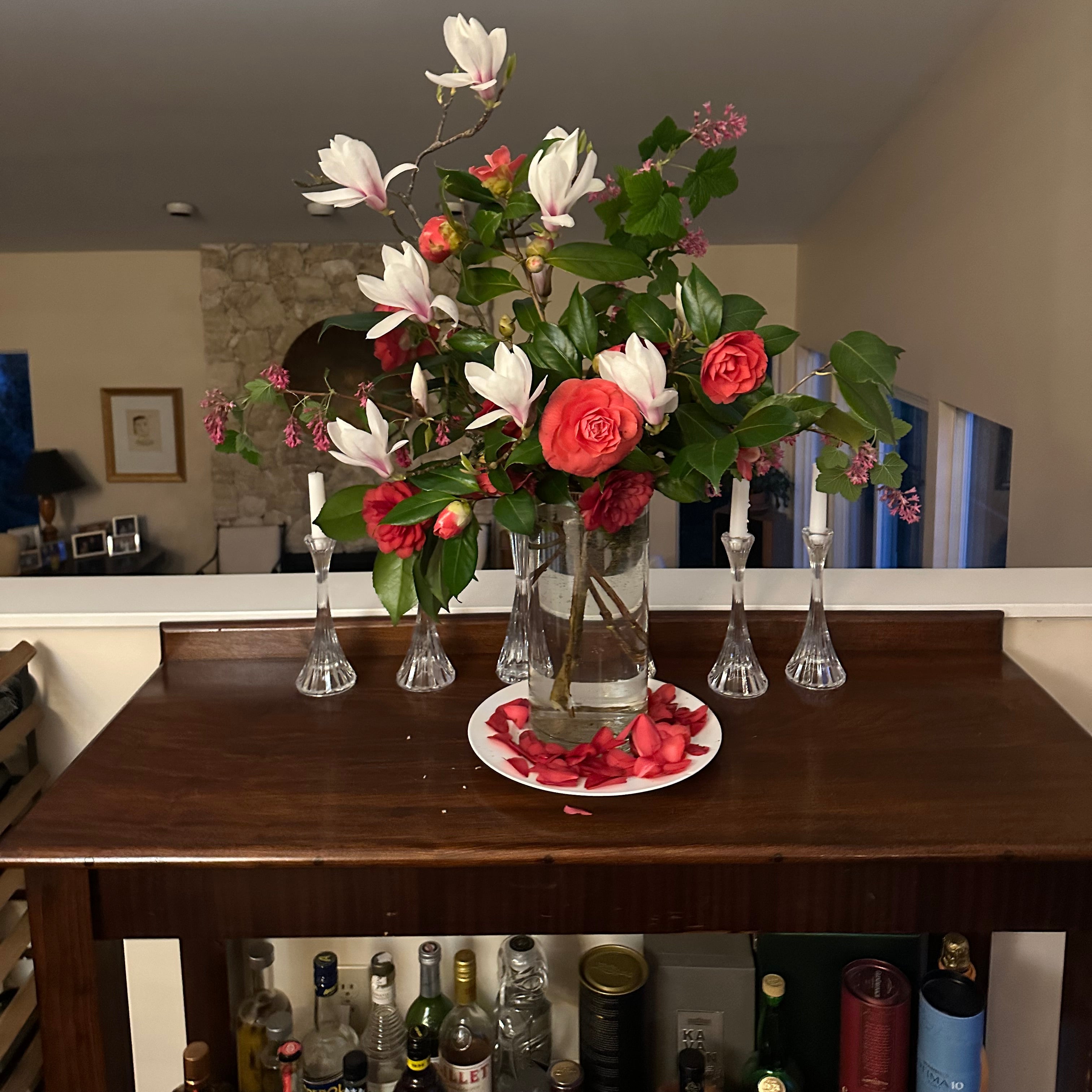Camellia & Cherry Blossom Dinner Party