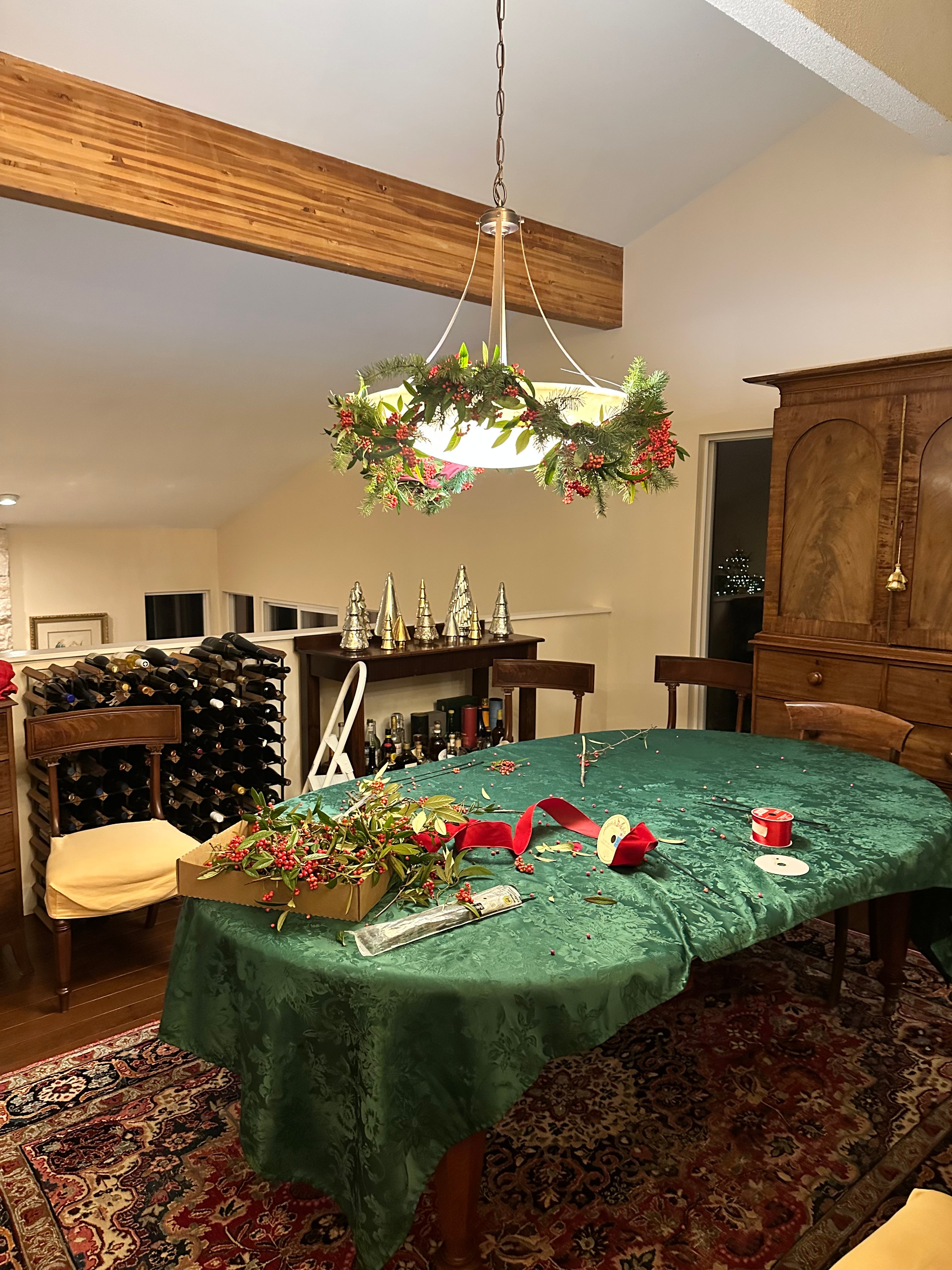 Red Berry Christmas Dinner 2025