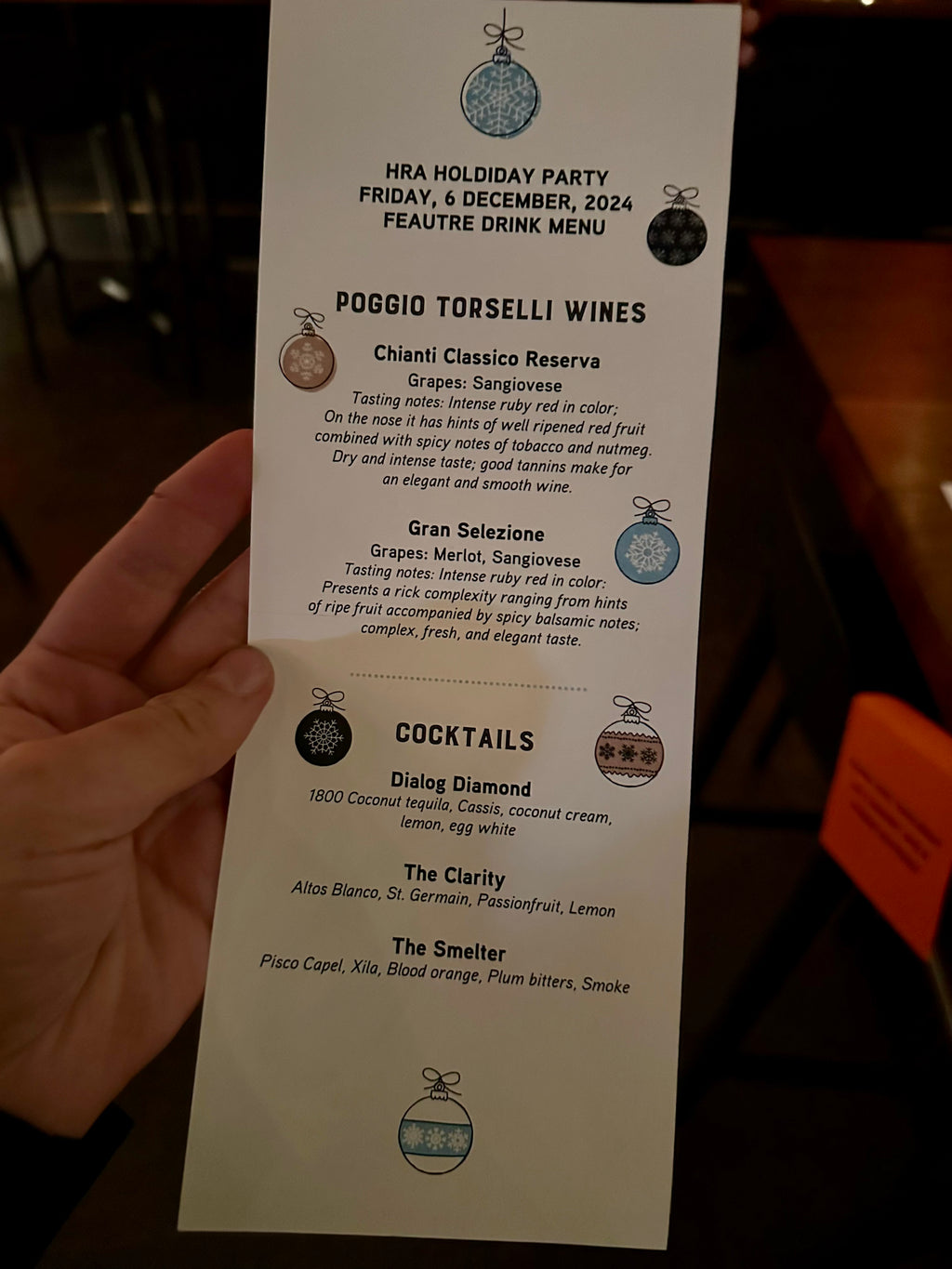 HRA Diamond Group Holiday Party