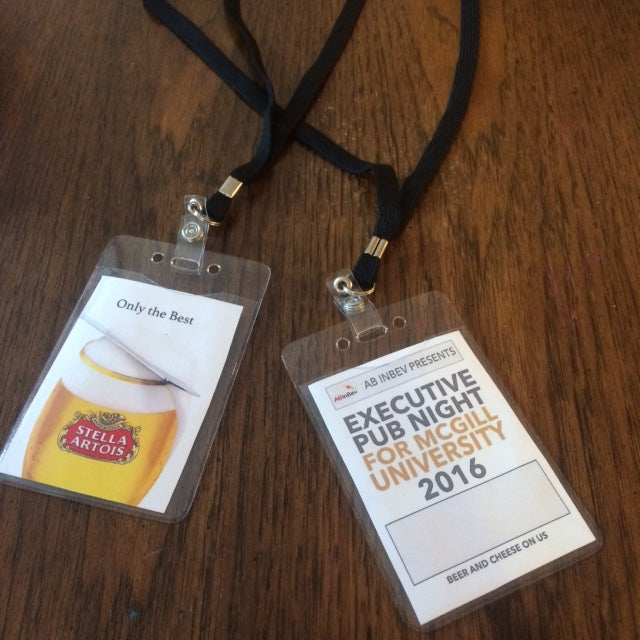 Brand Activation - Executive Pub Night Stella