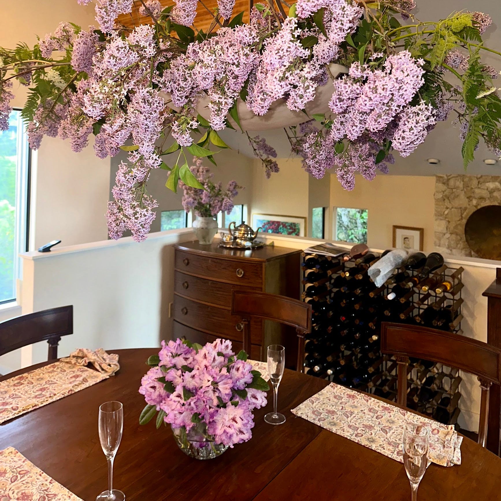 Lilac Sunday Dinner Party