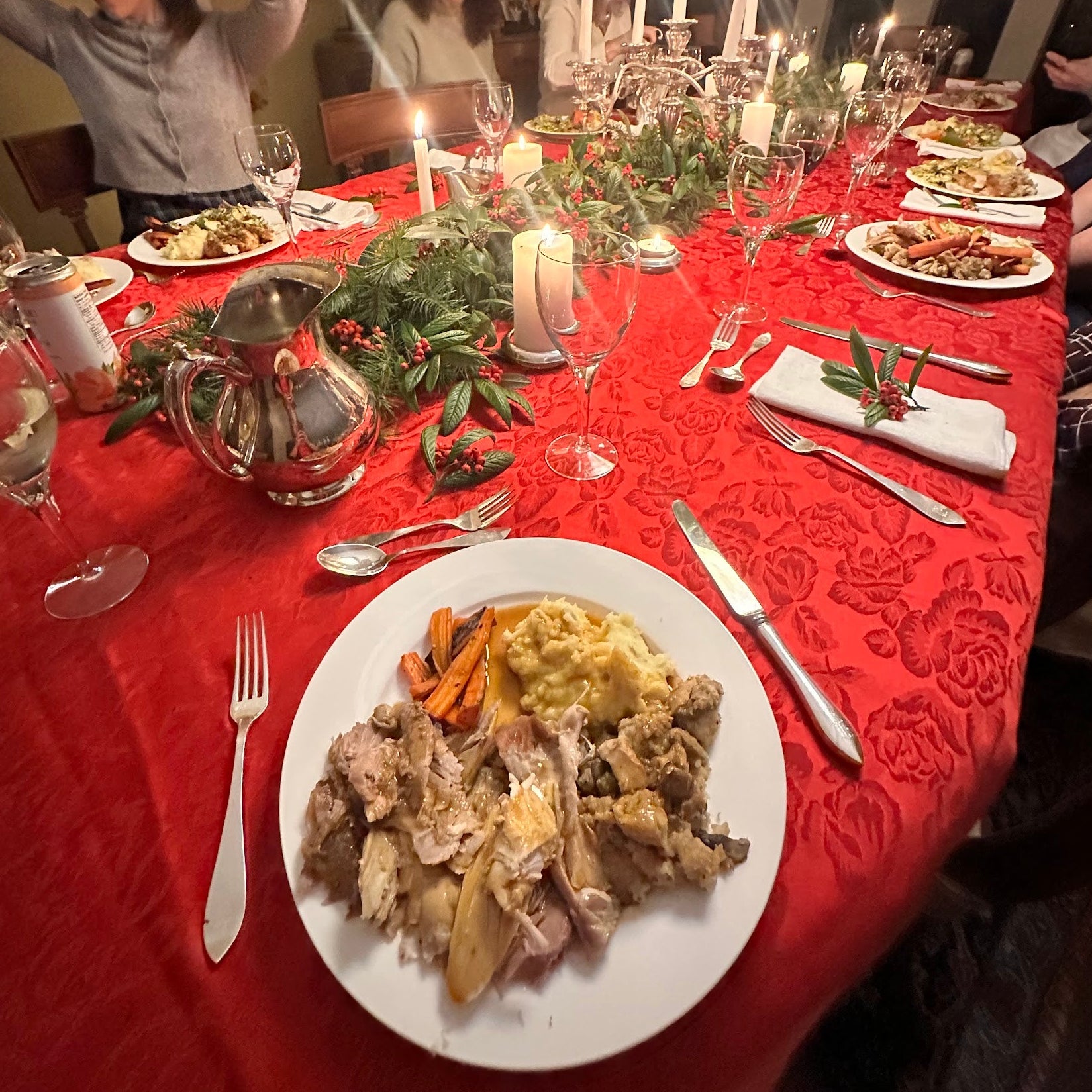 Red Berry Christmas Dinner