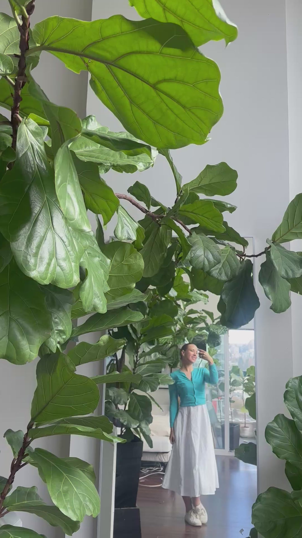 Location Scout - Fiddle Leaf Full Length Mirror Selfie