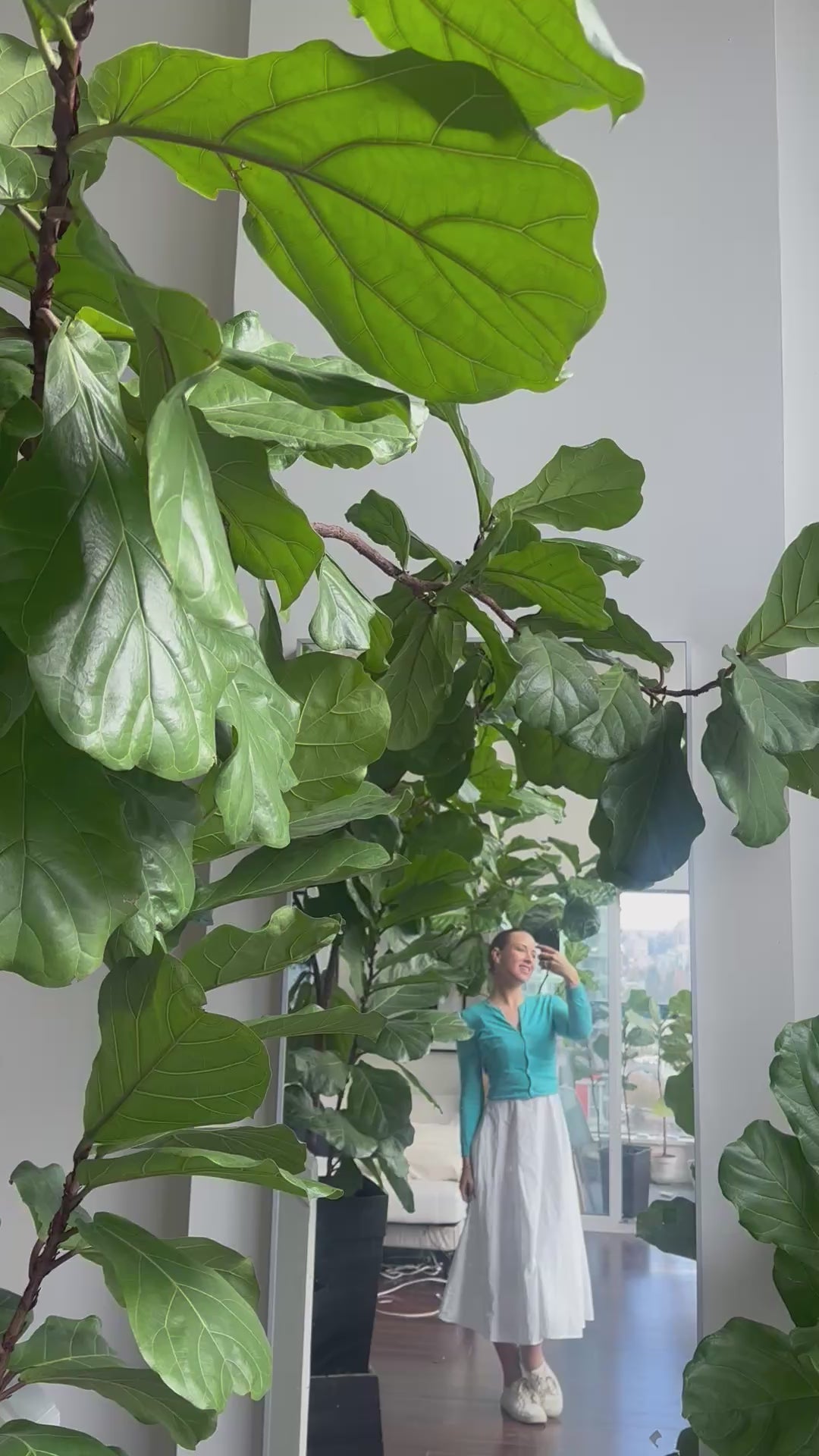 Location Scout - Fiddle Leaf Full Length Mirror Selfie